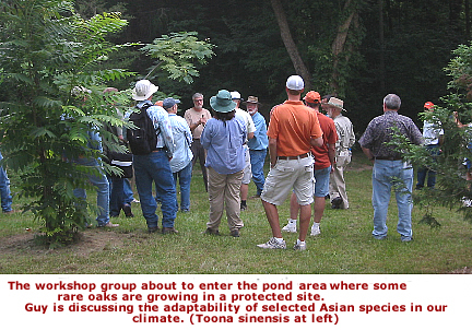 ILLINOIS NATURAL HISTORY SURVEY OAK FIELD DAY